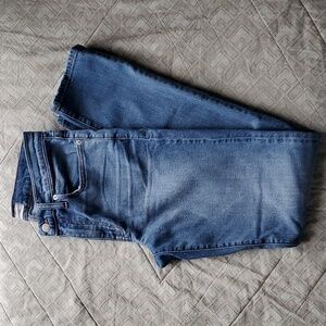 Madewell The Slim Boyjean Blue Denim Jeans